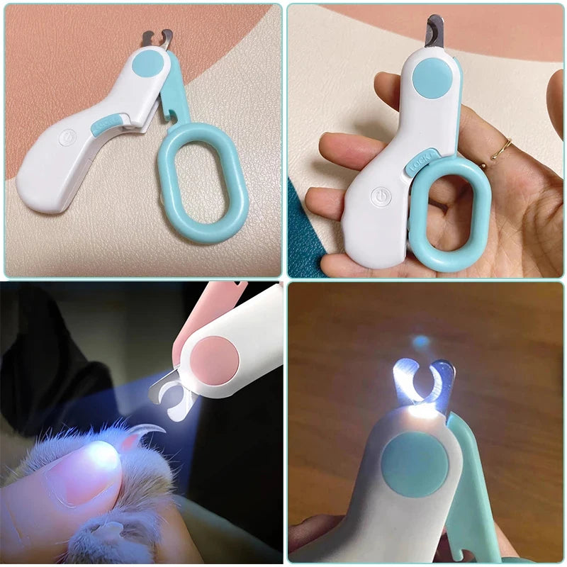 PetsNail - Cortador de Unhas com Led de Segurança para Pets