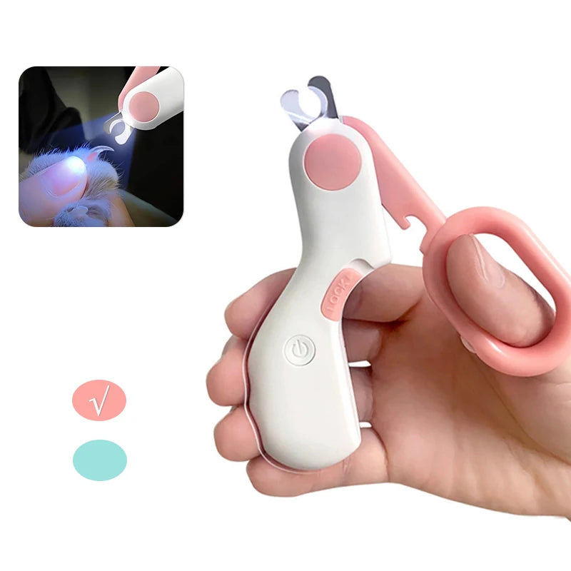 PetsNail - Cortador de Unhas com Led de Segurança para Pets