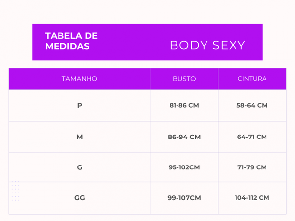 Body Lustelle: Vista a Ousadia, Viva a Tentação - 52% DESCONTO + FRETE GRÁTIS