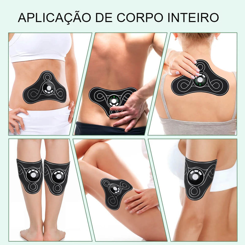 Almofada e Massageador com Sistema de Drenagem Linfática Ovelgo EMS