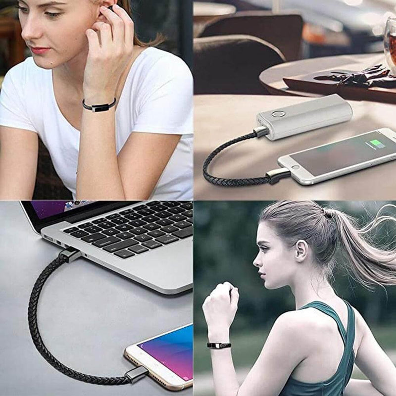 Pulseira USB com Ponta de Transferencia de Dados Max Luxo - Giro das Novidades