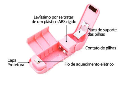 Mini Selador de Embalagens EasySeal - Giro das Novidades